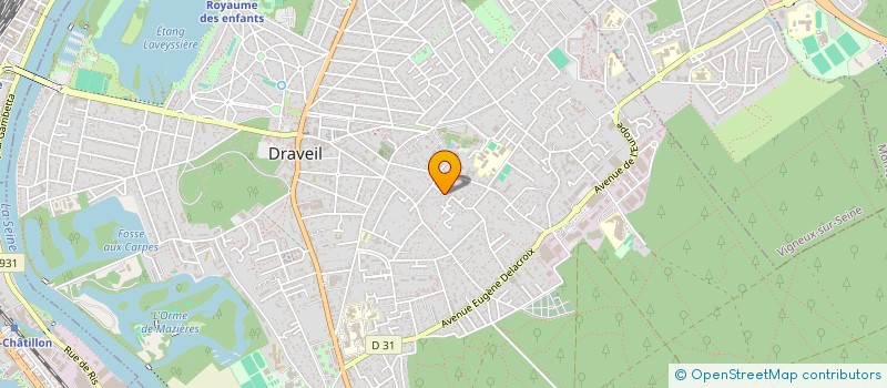 localisation de l'entreprise MONTESYNERGY à DRAVEIL