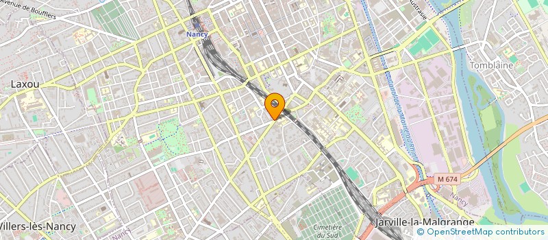 localisation de l'entreprise MONTET FACTORY  NANCY