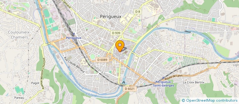 localisation de l'entreprise MONTET IMMOBILIER à PERIGUEUX