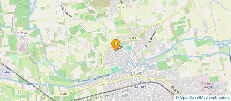 localisation de l'entreprise MONTEUR MOBILIER FROID  LE THOR