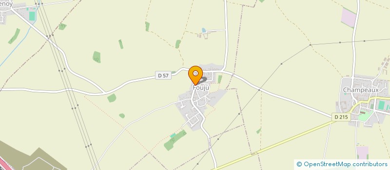 localisation de l'entreprise MONTEUR POSEUR TECHNIVERRIER ALUMINIUM  FOUJU