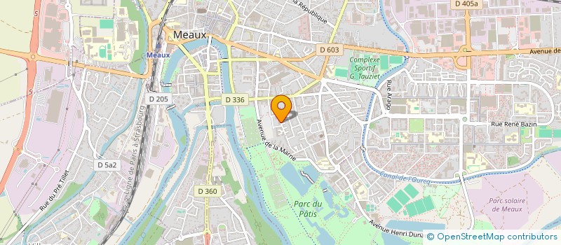 localisation de l'entreprise MONTEUX INVEST à MEAUX