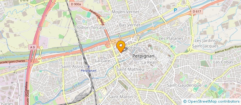 localisation de l'entreprise MONTEVIDEO  PERPIGNAN