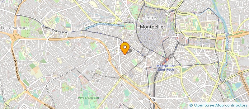 localisation de l'entreprise MONTEX à MONTPELLIER