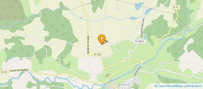 localisation de l'entreprise MONTFALCON EN MONTFAUCON DE FRANCE  MONTFALCON