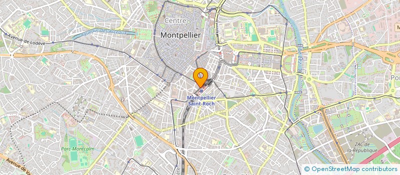 localisation de l'entreprise MONTFERIE à MONTPELLIER