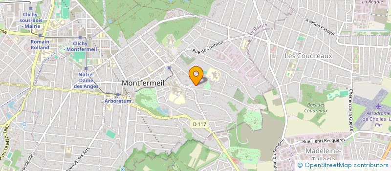 localisation de l'entreprise MONTFERMEIL CLICHY CULTURE à MONTFERMEIL