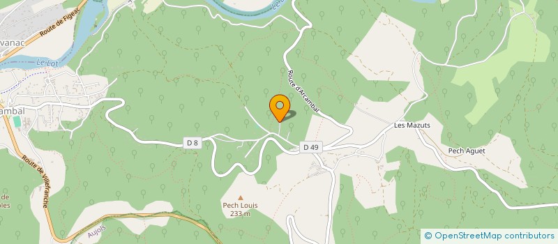 localisation de l'entreprise MONTFORT  LE MONTAT