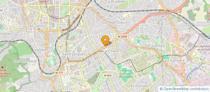 localisation de l'entreprise MONTFORT  CLERMONT-FERRAND