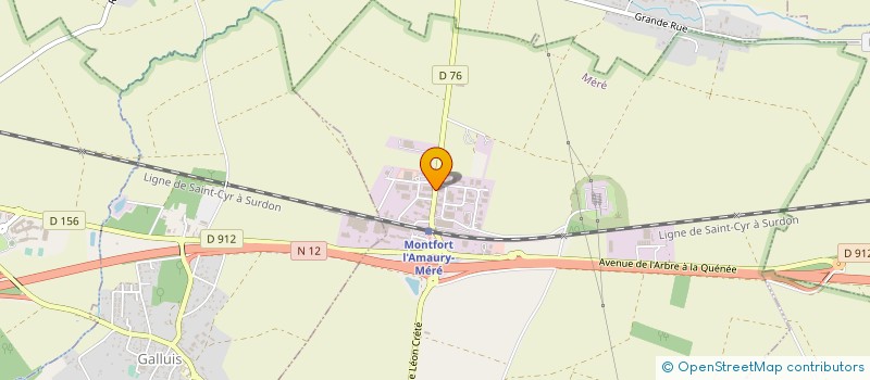 localisation de l'entreprise MONTFORT AMBULANCE  MERE