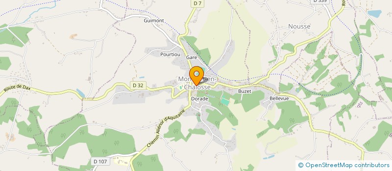 localisation de l'entreprise MONTFORT IMMOBILIER  MONTFORT-EN-CHALOSSE