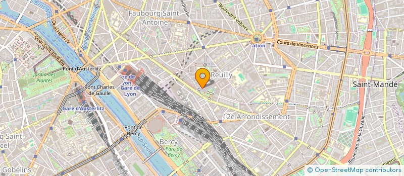 localisation de l'entreprise MONTGALLET CONSO  PARIS