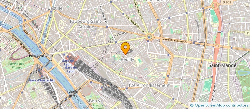 localisation de l'entreprise MONTGALLET MULTI SERVICES  PARIS