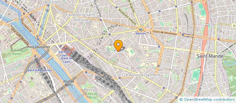 localisation de l'entreprise MONTGALLET PRESSING à PARIS