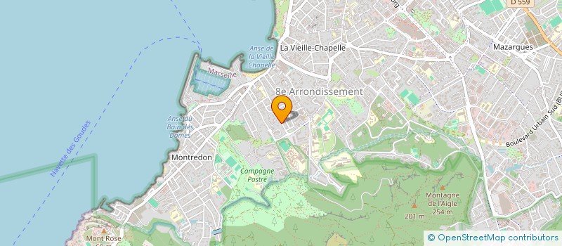 localisation de l'entreprise MONTGENEVRE à MARSEILLE