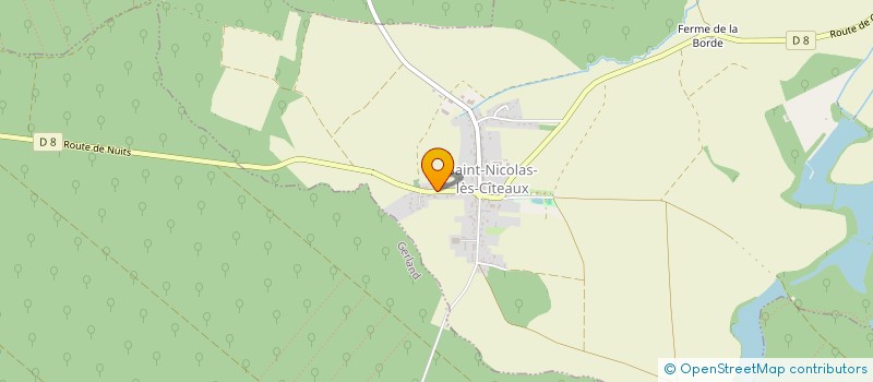 localisation de l'entreprise MONTGILLARD INVEST  SAINT-NICOLAS-LES-CITEAUX