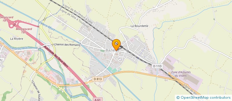 localisation de l'entreprise MONTGISCARD EN FETE  MONTGISCARD