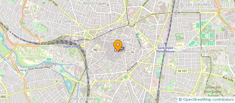 localisation de l'entreprise MONTGOLFIER à DIJON