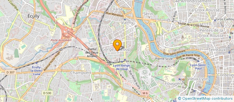 localisation de l'entreprise MONTGOLFIER-COUVREUR  LYON