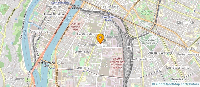 localisation de l'entreprise MONTGOLFIER INTERNATIONAL  LYON