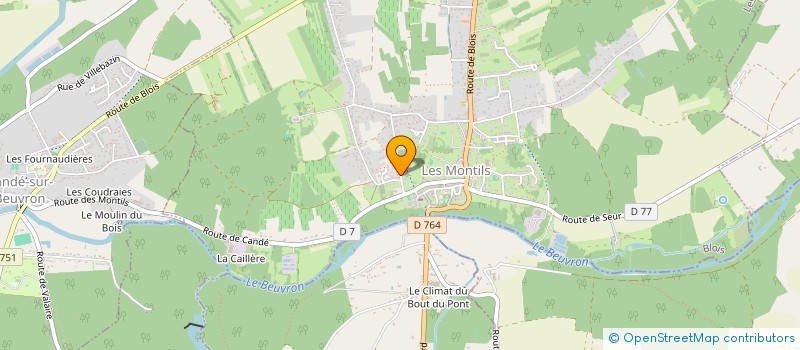 localisation de l'entreprise MONTGOLFIERE 2.0  LE CONTROIS-EN-SOLOGNE