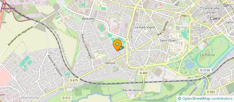 localisation de l'entreprise MONTGOLFIERE CLUB DE CAEN à CAEN