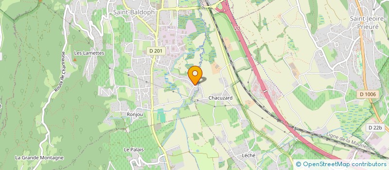 localisation de l'entreprise MONTGOLFIERE CLUB DE SAVOIE  SAINT-BALDOPH