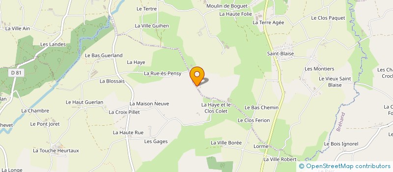 localisation de l'entreprise MONTGOLFIERE EXPERIENCE  GUITTE