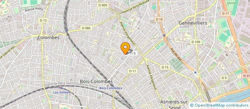 localisation de l'entreprise MONTGOUBLIN-CHABERT à BOIS-COLOMBES