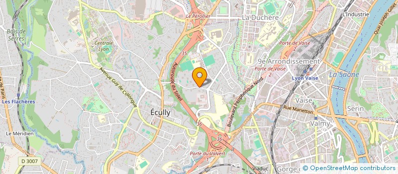 localisation de l'entreprise MONTGRA  ECULLY