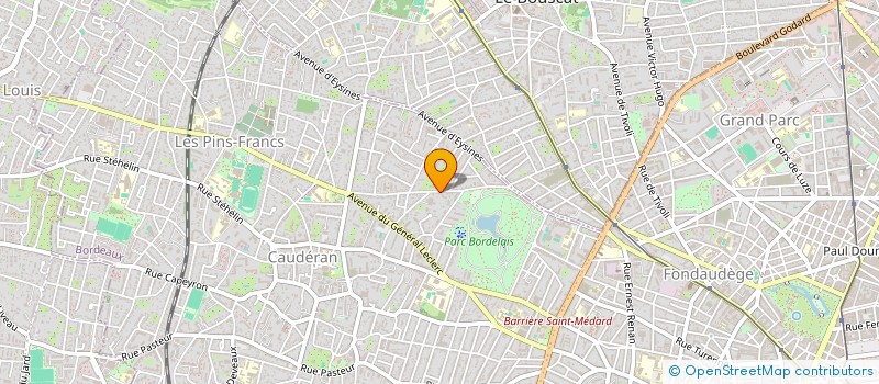 localisation de l'entreprise MONTGRAND MARSEILLE  BORDEAUX