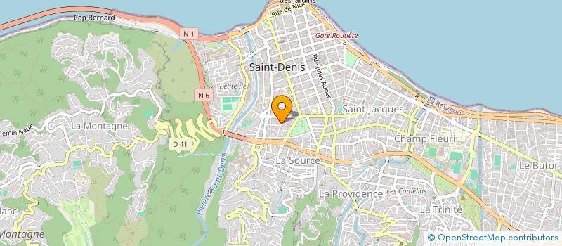 localisation de l'entreprise MONTGRENADE à SAINT-DENIS