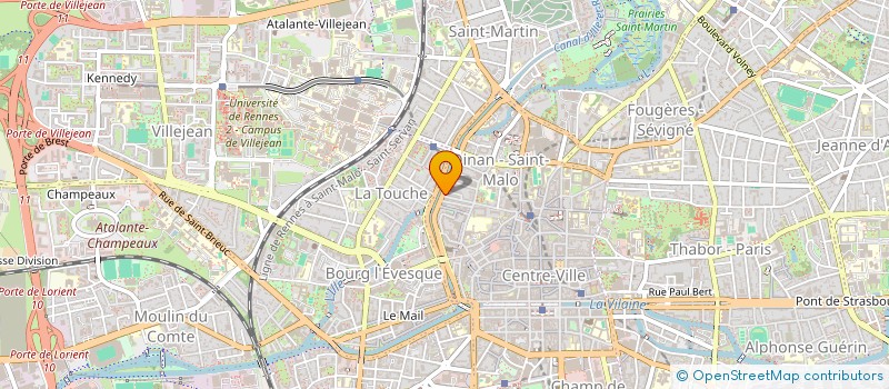 localisation de l'entreprise MONTHECRISTO  RENNES