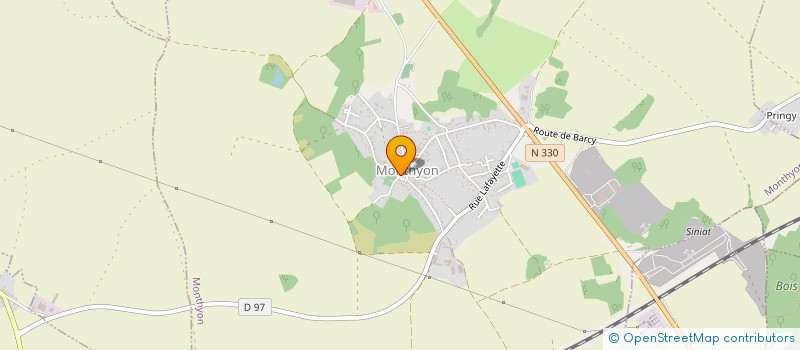 localisation de l'entreprise MONTHYON EN SCENE à MONTHYON