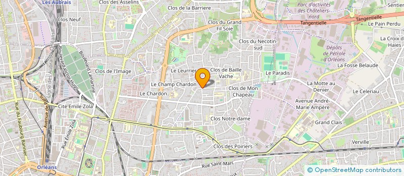localisation de l'entreprise MONTI SERVICES EURL à ORLEANS