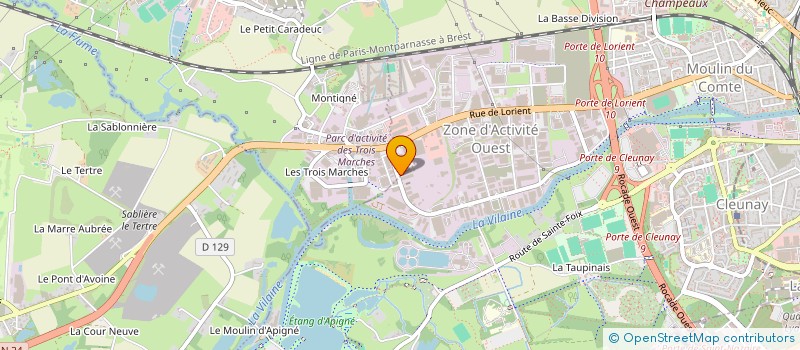 localisation de l'entreprise MONTIBOLI à VEZIN-LE-COQUET