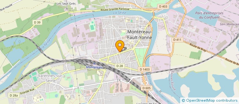 localisation de l'entreprise MONTICELLI à MONTEREAU-FAULT-YONNE