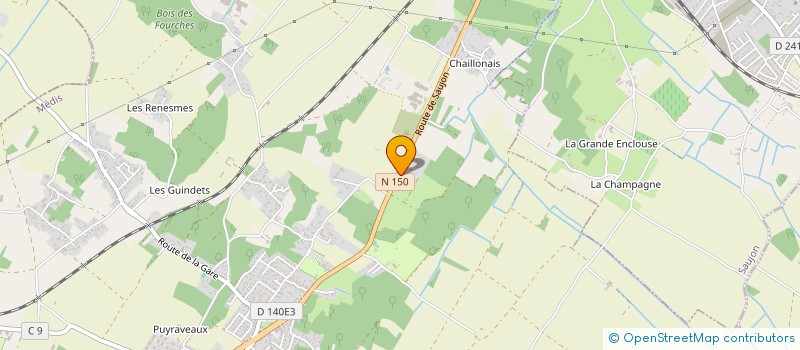 localisation de l'entreprise MONTICO  L'EGUILLE