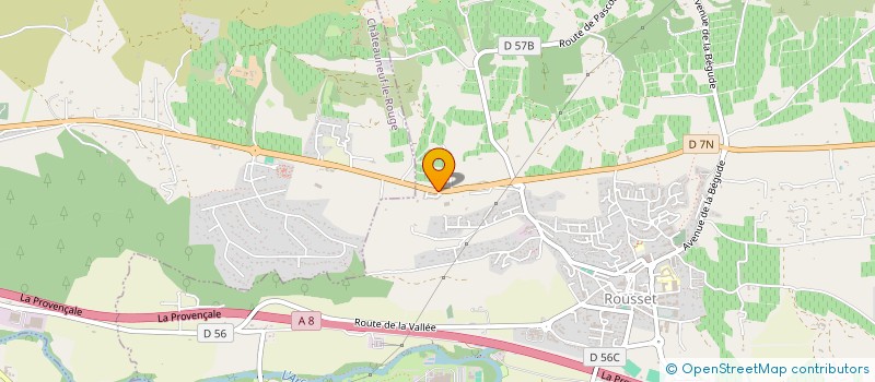 localisation de l'entreprise MONTIEL MULTISERVICES  ROUSSET