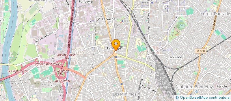 localisation de l'entreprise MONTIES MILESI GOUBET LARZELIER LEFEVRE à TOULOUSE