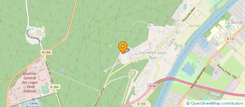 localisation de l'entreprise MONTIGNES  SAINT-GERMAIN-EN-LAYE