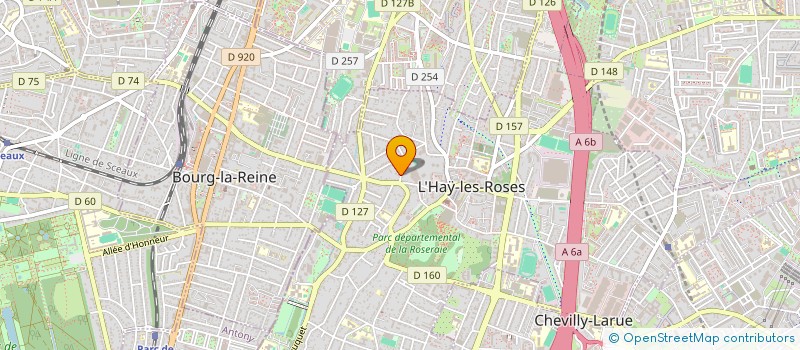 localisation de l'entreprise MONTIGNY 2019  L'HAY-LES-ROSES