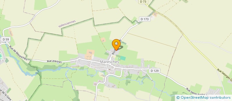 localisation de l'entreprise MONTIGNY à MARESCHES