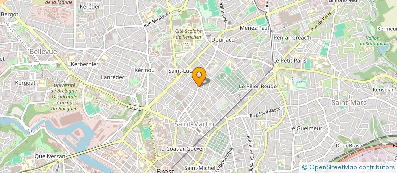 localisation de l'entreprise MONTIGNY ABARNOU-LAREUR INDIVISION à BREST