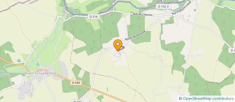 localisation de l'entreprise MONTIGNY CONSTRUCTION à MONTIGNY-SUR-AVRE