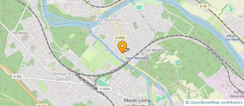 localisation de l'entreprise MONTIGNY MARTIAL ARTS  SAINT-MAMMES