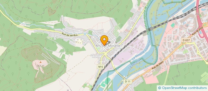 localisation de l'entreprise MONTIGNY PETANQUE  MONTIGNY-LES-METZ