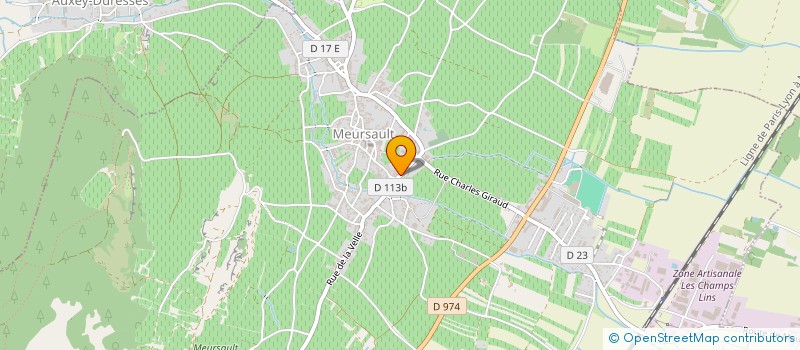 localisation de l'entreprise MONTIGOIS  MEURSAULT