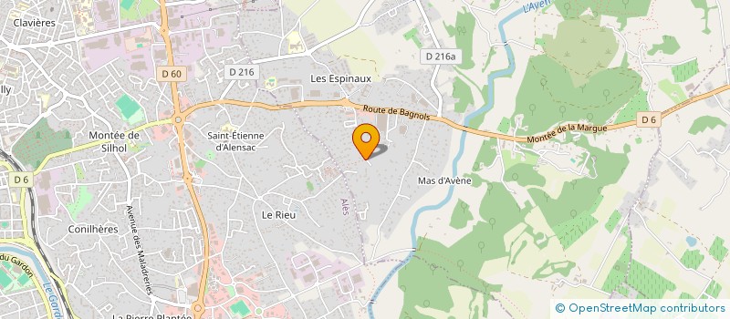 localisation de l'entreprise MONTILLET QUATRE  SAINT-PRIVAT-DES-VIEUX