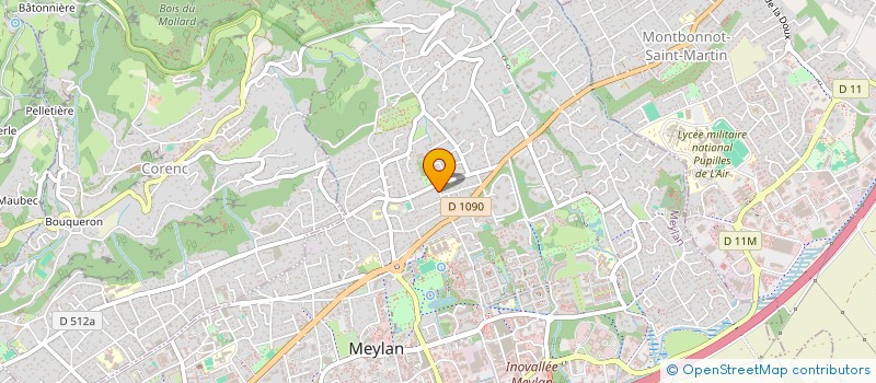 localisation de l'entreprise MONTILLY à MEYLAN